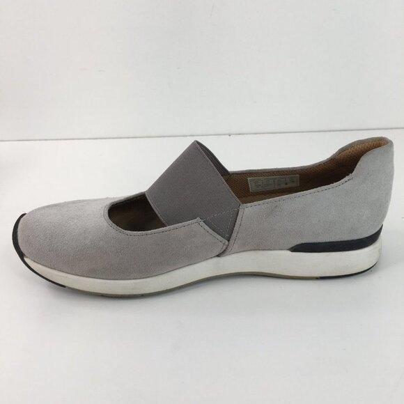 Vionic Cadee Light Gray Suede Leather Slip On Mary Jane Sneaker Size 9.5 - Picture 11 of 13
